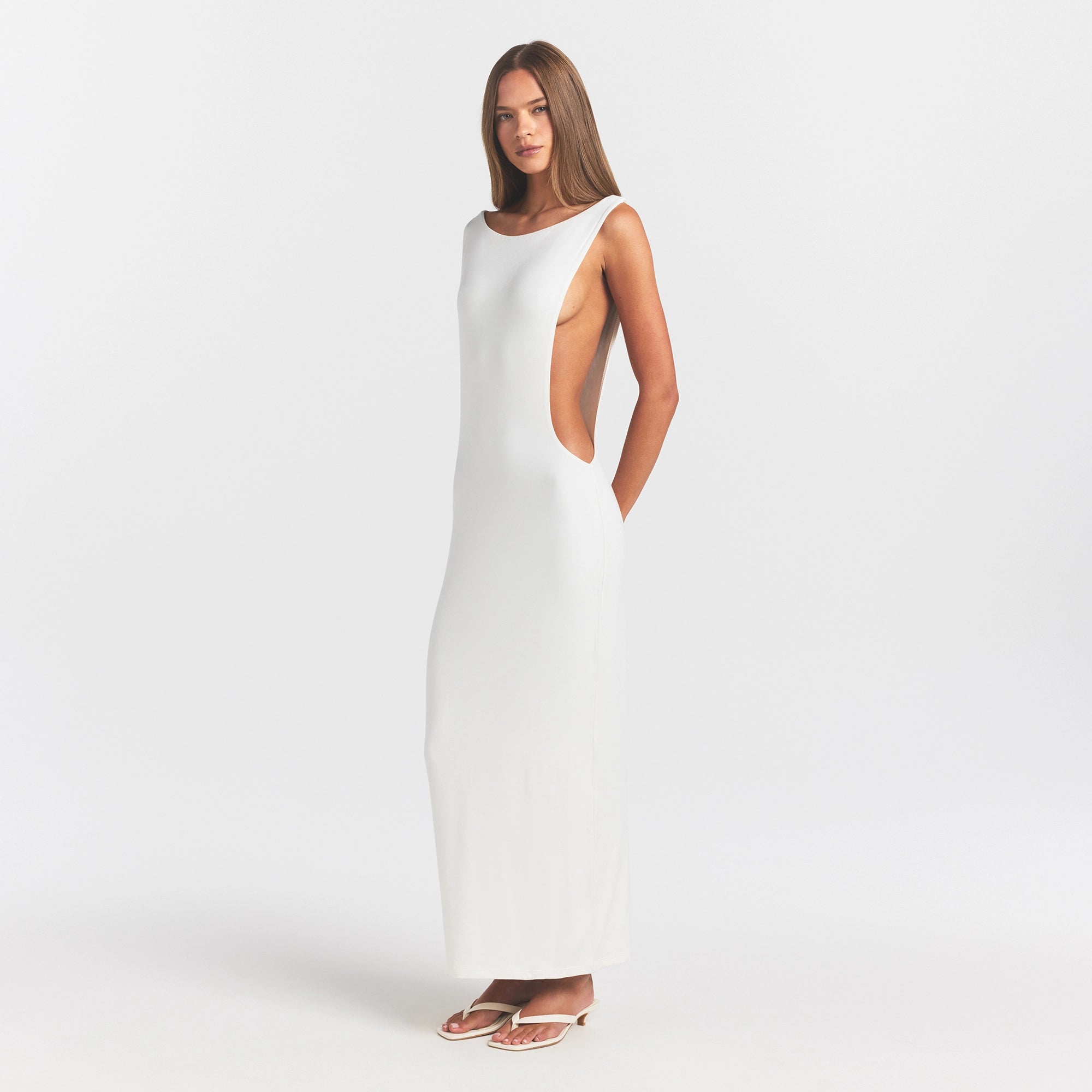 CUT OUT LONG DRESS