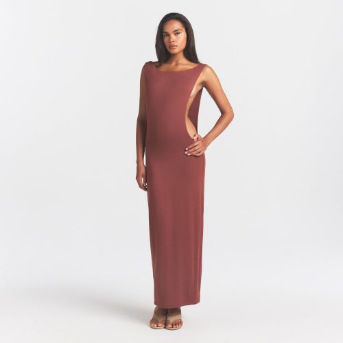 CUT OUT LONG DRESS