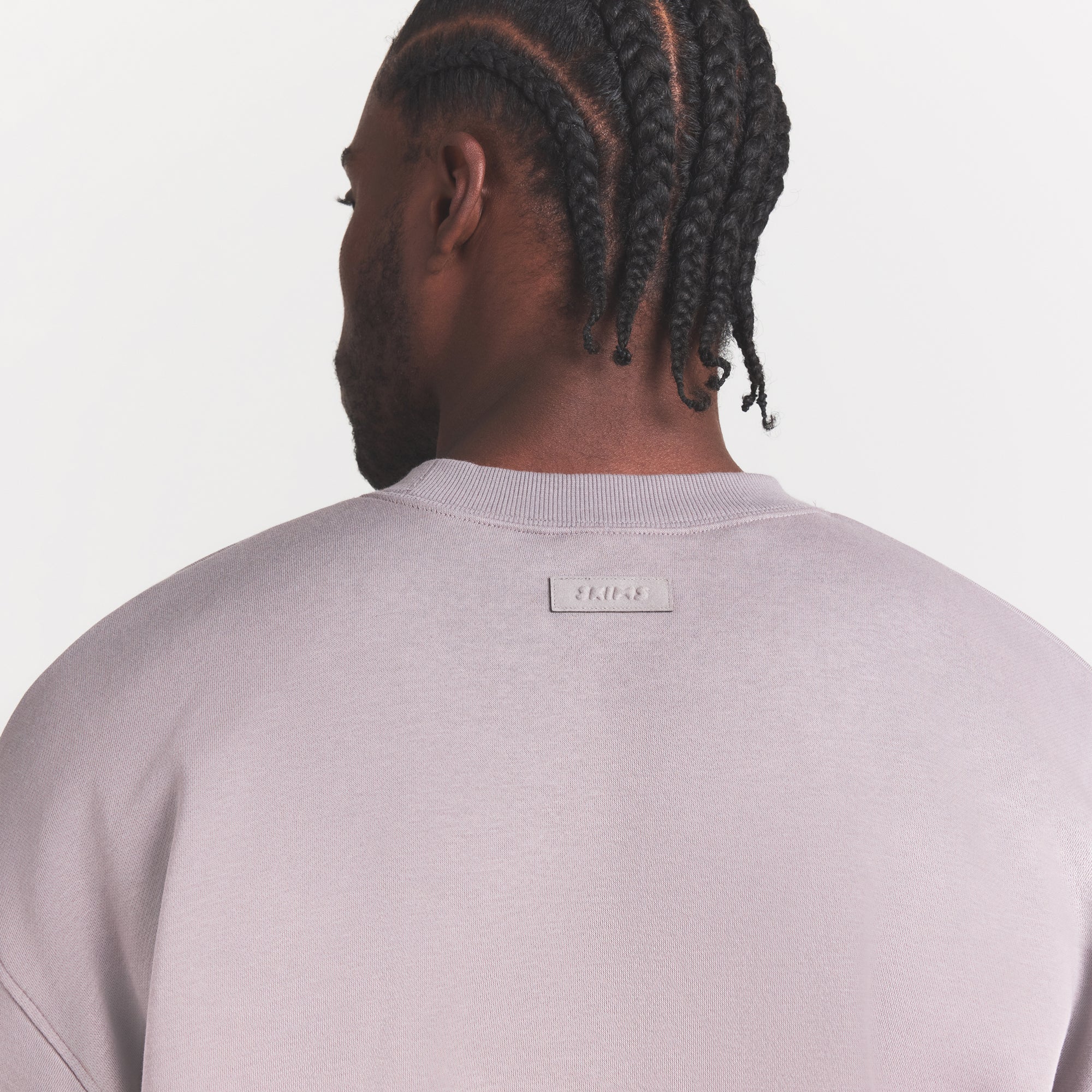 MENS RELAXED HIGH CREWNECK