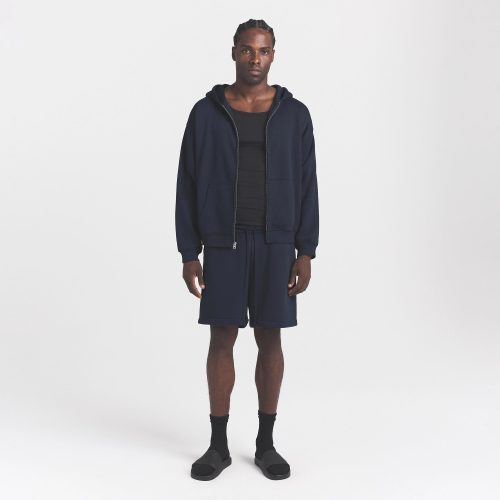 MENS RELAXED ZIP UP HOODIE