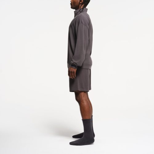 MENS RELAXED QUARTER ZIP PULLOVER