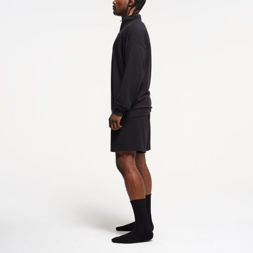 MENS RELAXED QUARTER ZIP PULLOVER