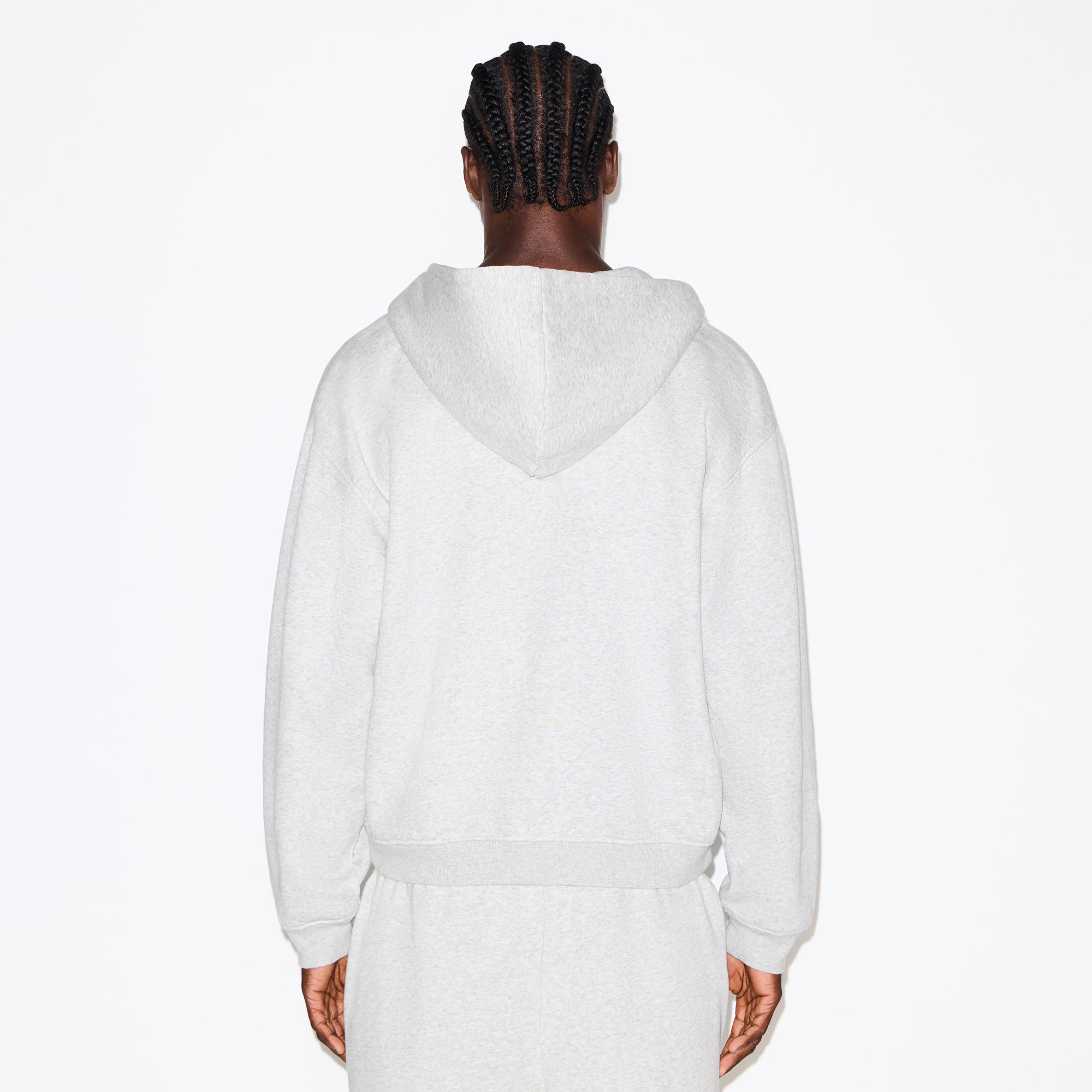 MENS RELAXED ZIP UP HOODIE