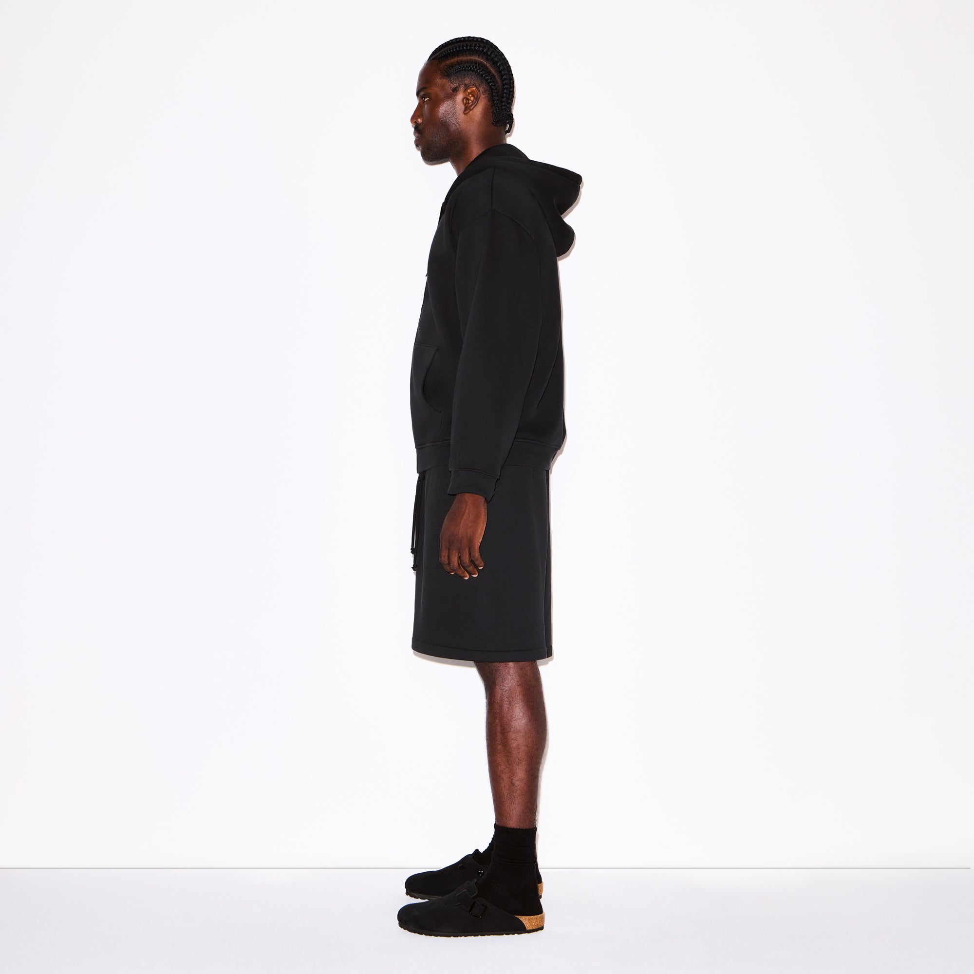 MENS RELAXED ZIP UP HOODIE
