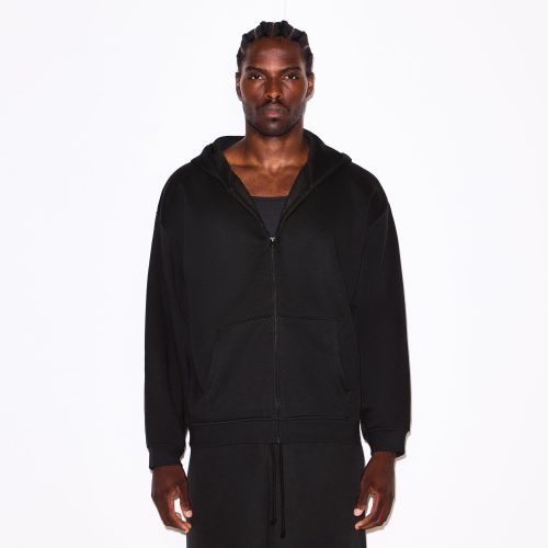 MENS RELAXED ZIP UP HOODIE
