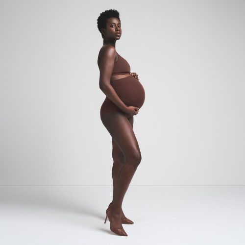 MATERNITY BANDED HIGH-WAISTED BRIEF