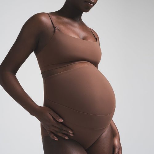 MATERNITY BANDED HIGH-WAISTED BRIEF