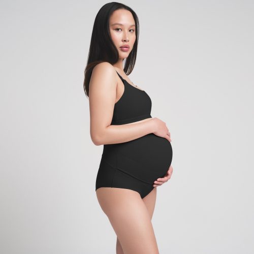 MATERNITY BANDED HIGH-WAISTED BRIEF