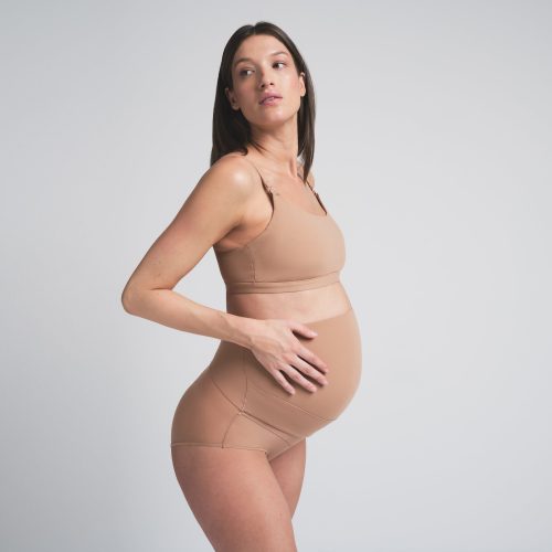 MATERNITY BANDED HIGH-WAISTED BRIEF