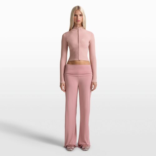 FOLDOVER WIDE LEG PANT