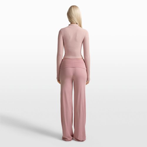 FOLDOVER WIDE LEG PANT