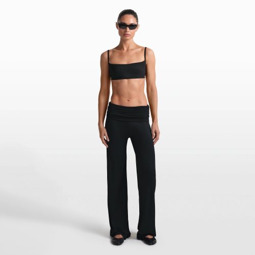 FOLDOVER WIDE LEG PANT