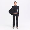 LOW RISE MINI FLARE PANT