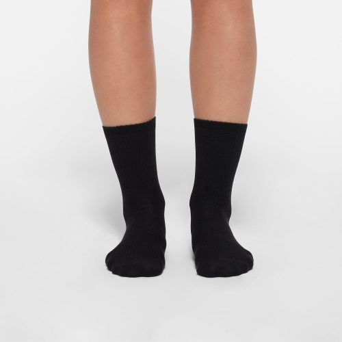 RIBBED CREW SOCK 3-PACK