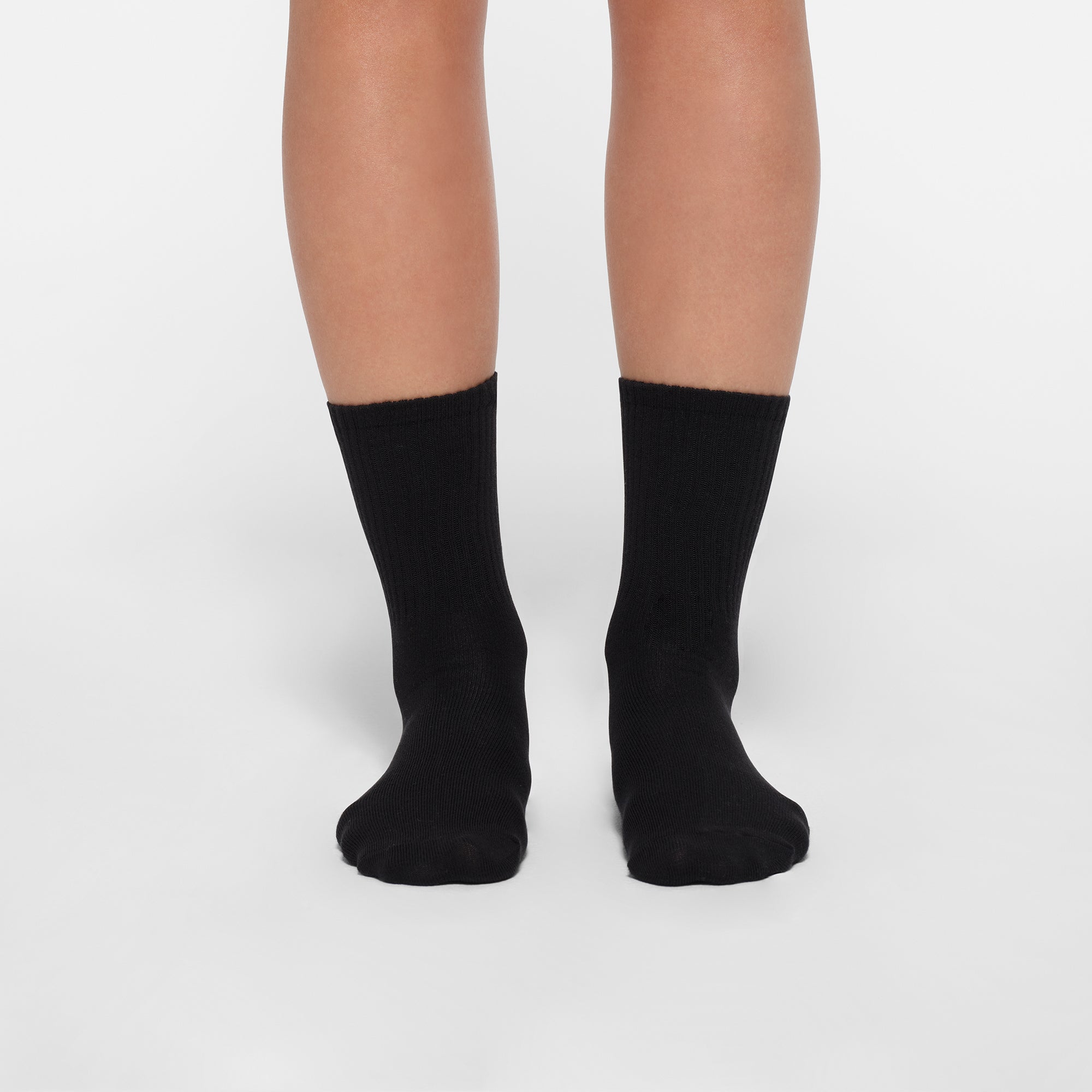 RIBBED CREW SOCK 3-PACK