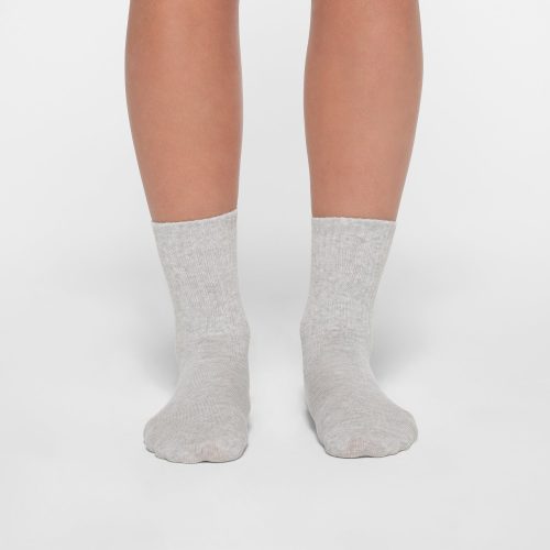 RIBBED CREW SOCK 3-PACK