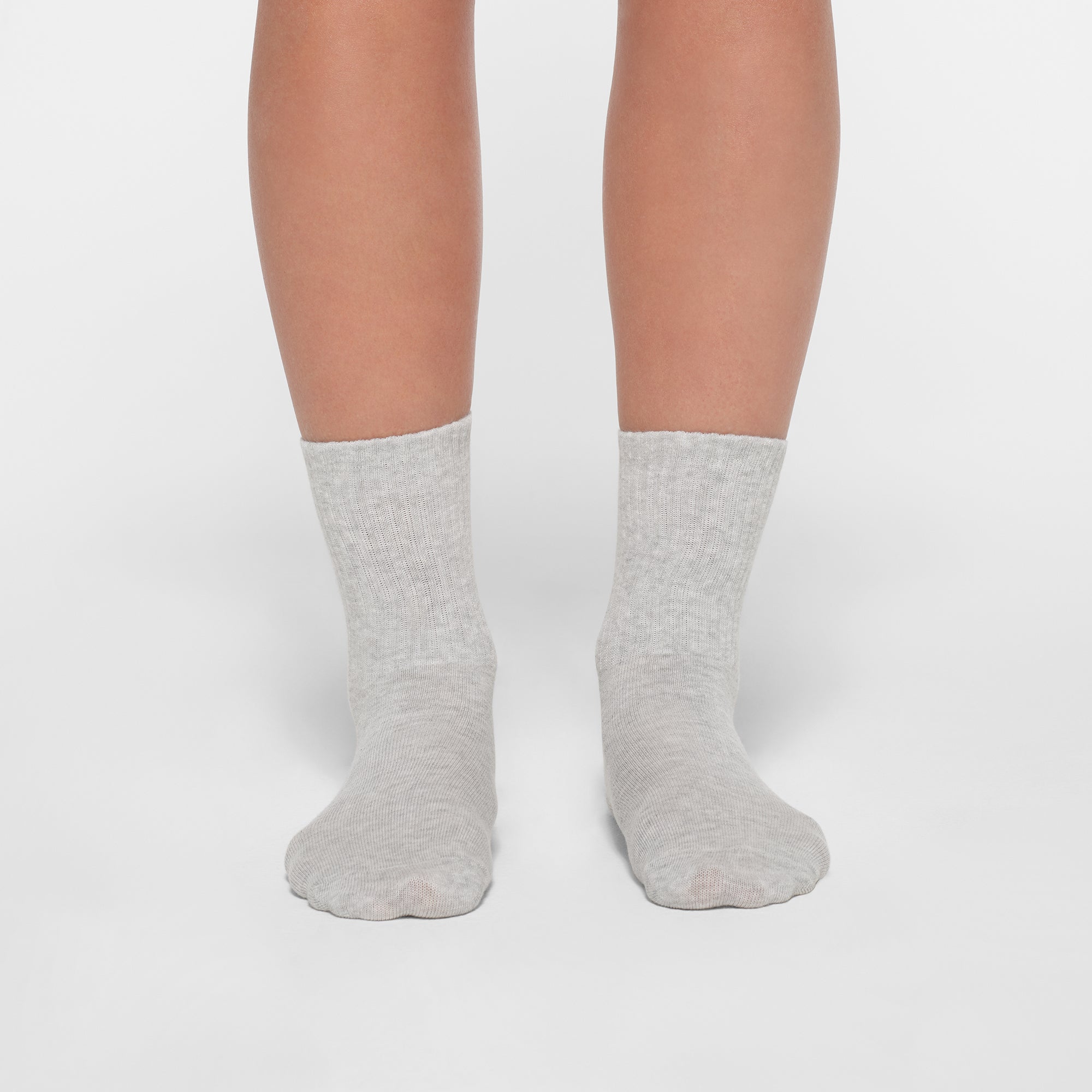 RIBBED CREW SOCK 3-PACK