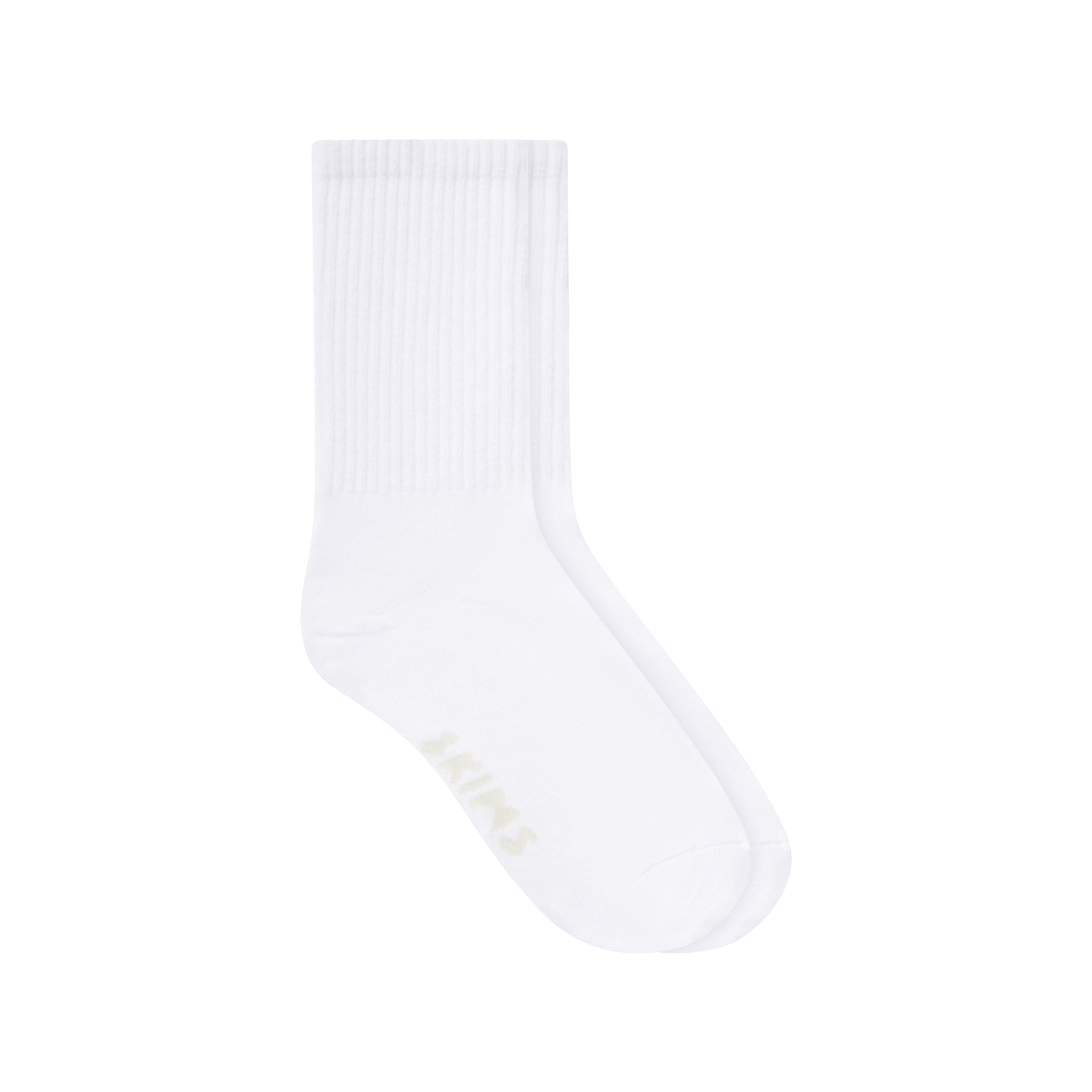RIBBED CREW SOCK
