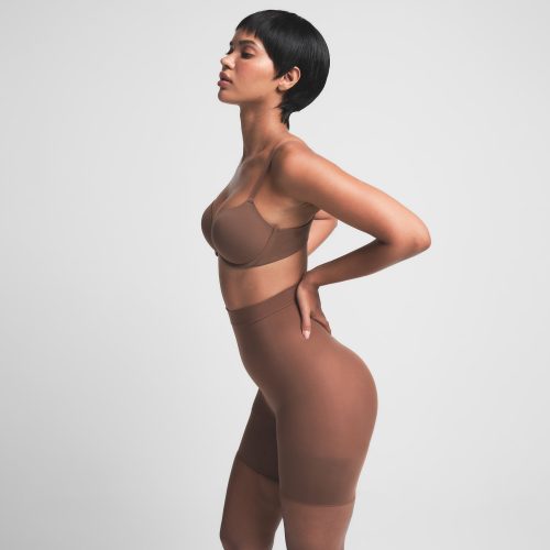HIGH-WAISTED MID THIGH SHORT