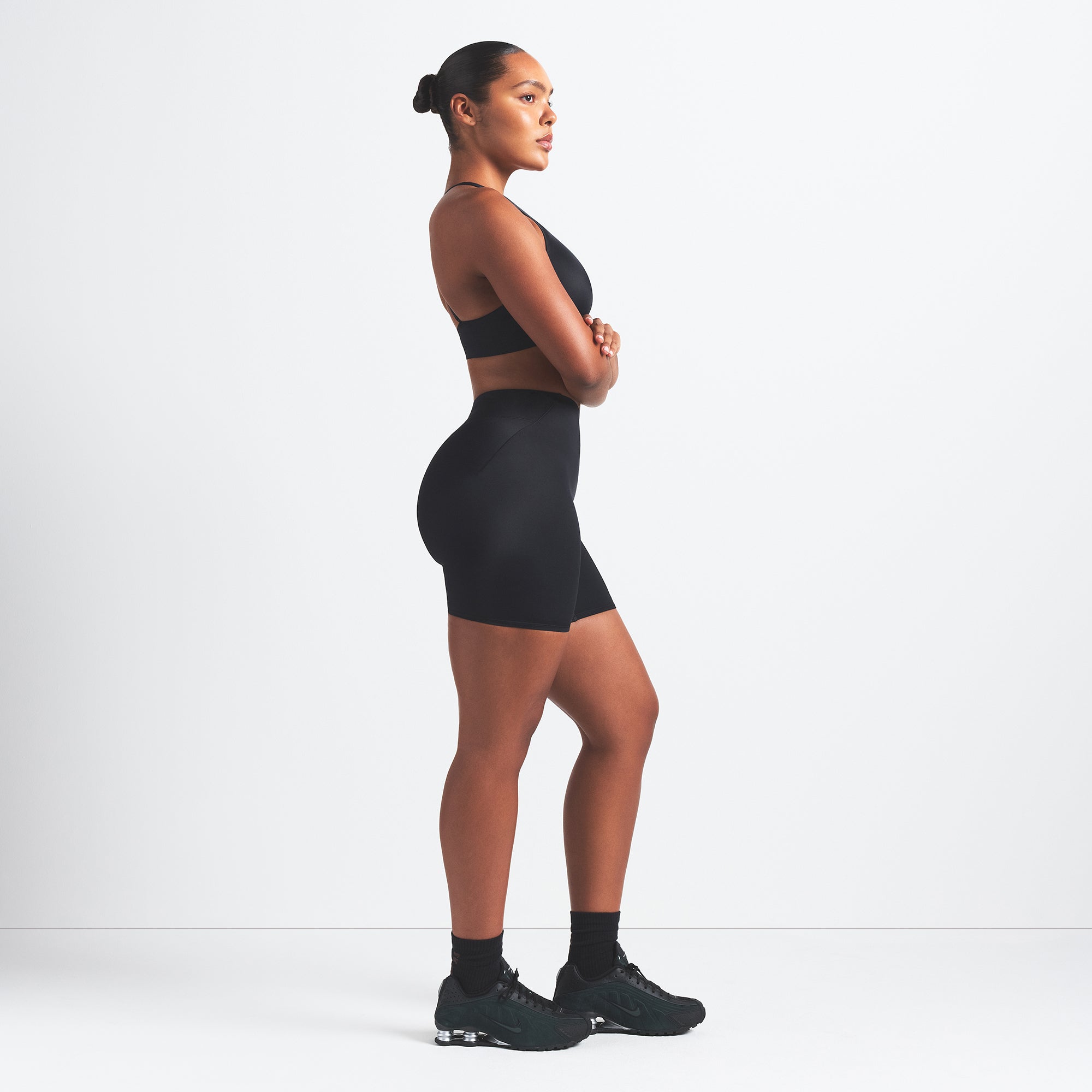 BONDED WAIST 5" BIKER SHORT