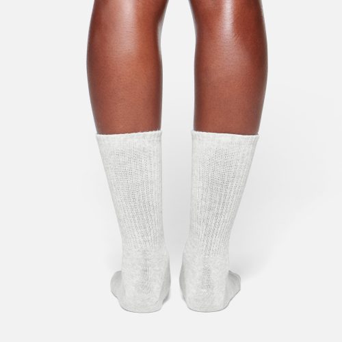 RIBBED CREW SOCK