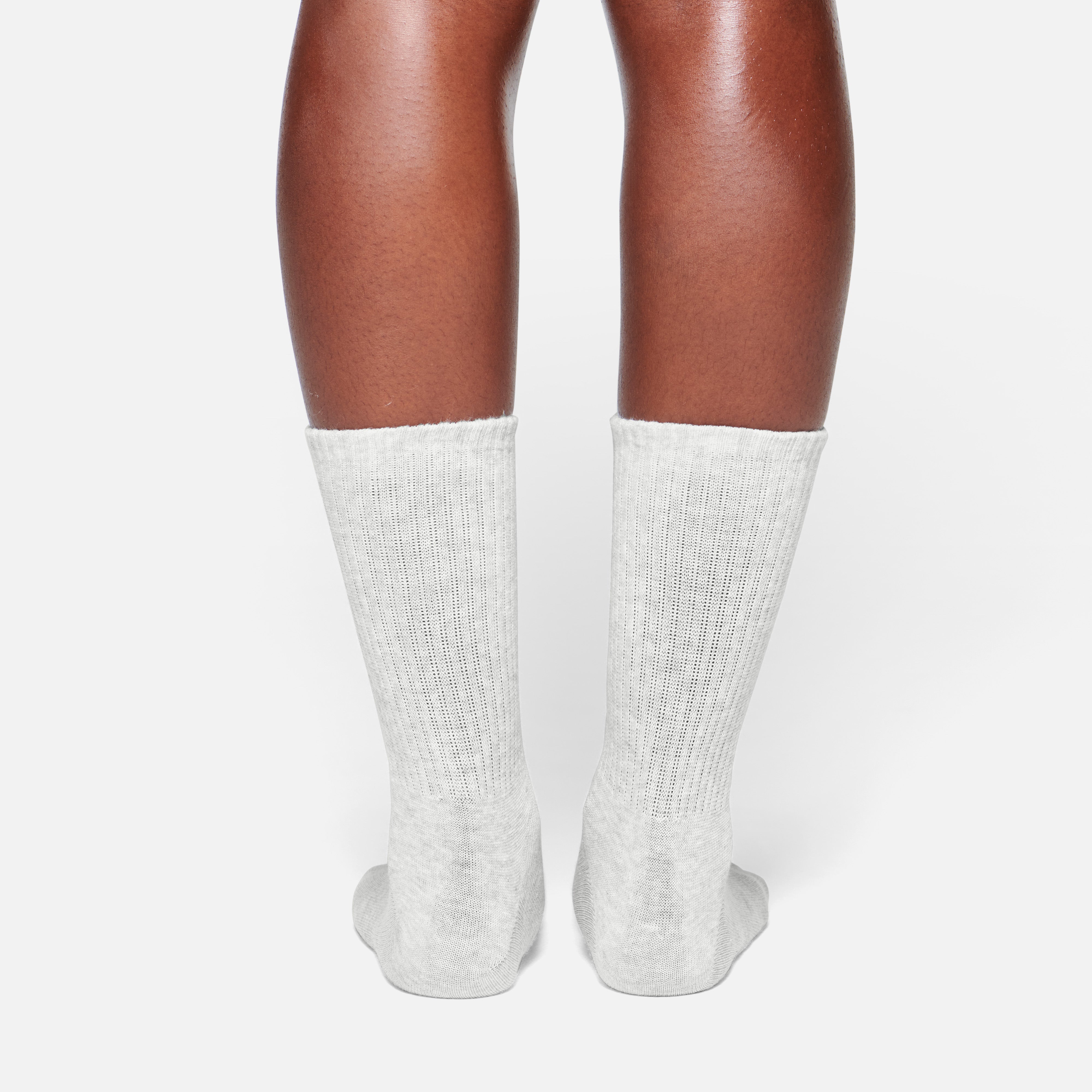RIBBED CREW SOCK