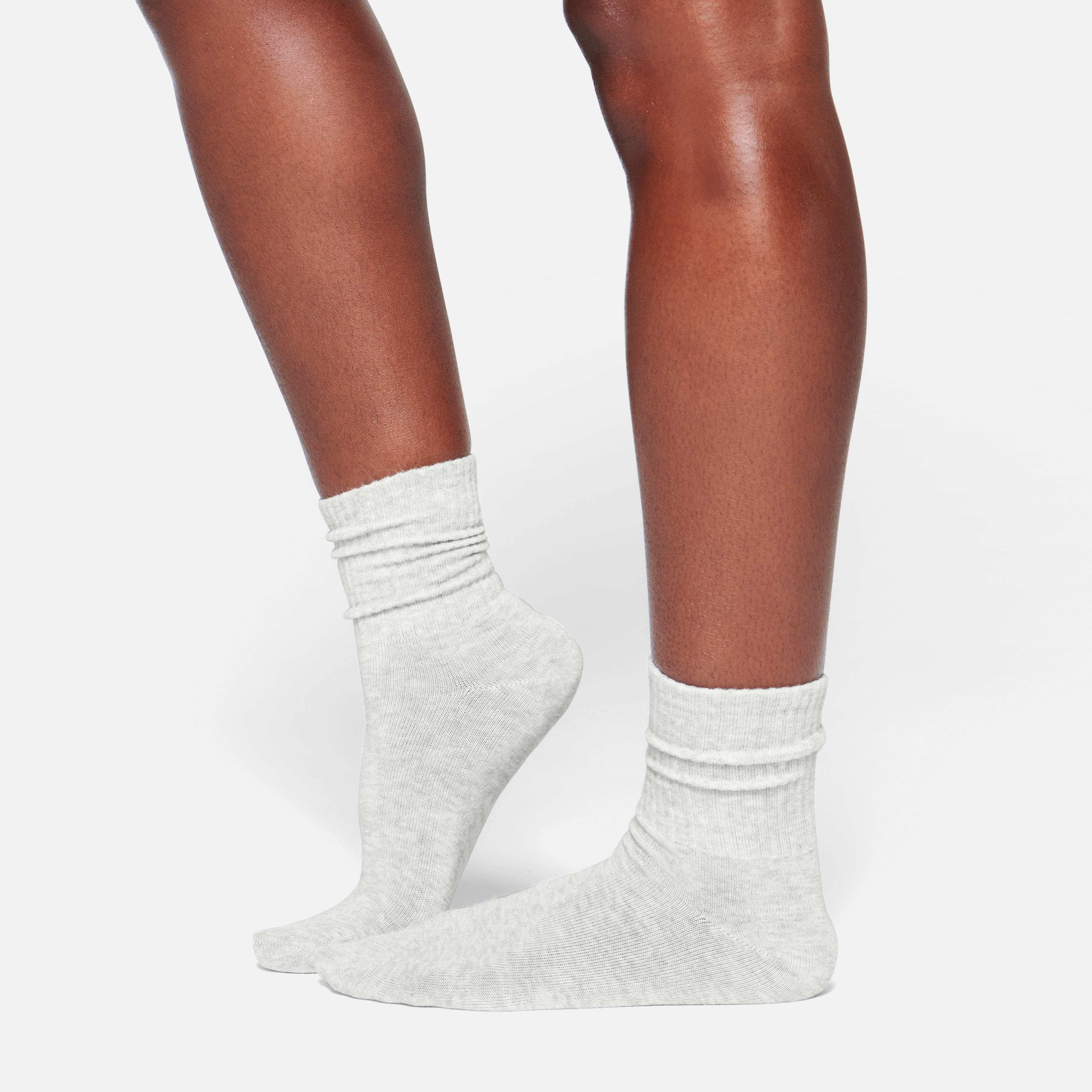 RIBBED CREW SOCK