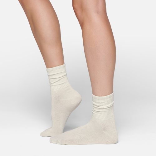 RIBBED CREW SOCK