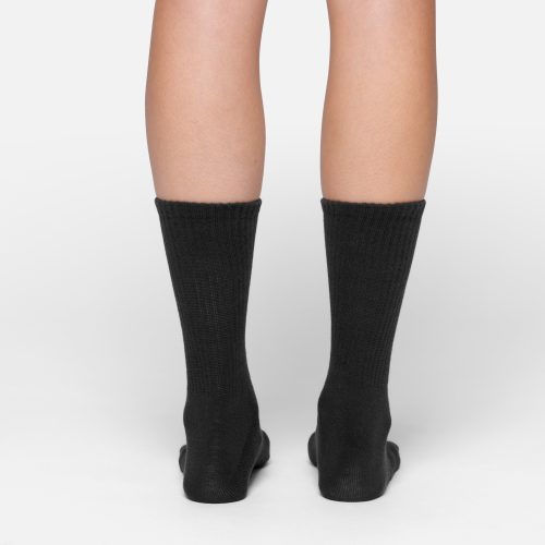 RIBBED CREW SOCK