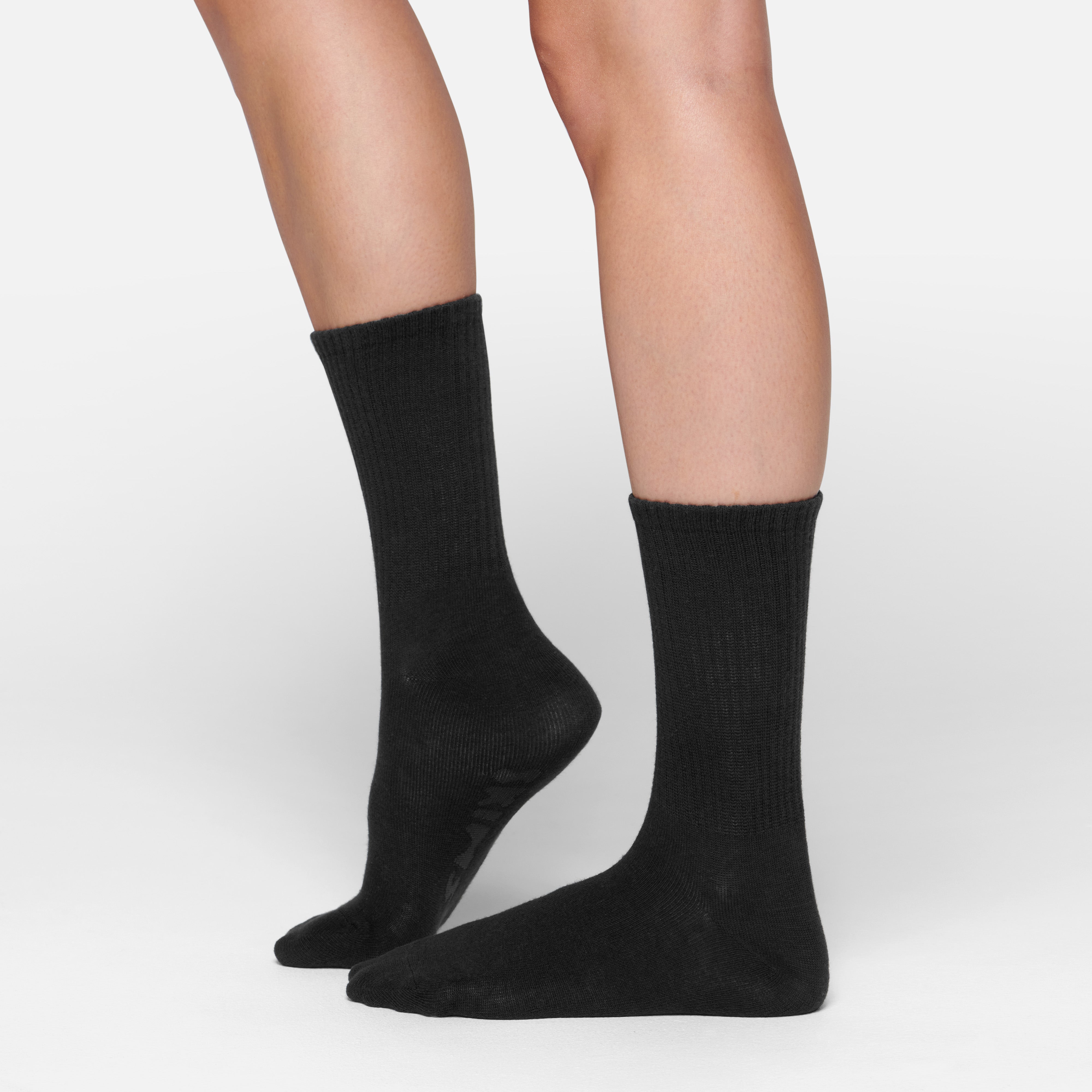 RIBBED CREW SOCK