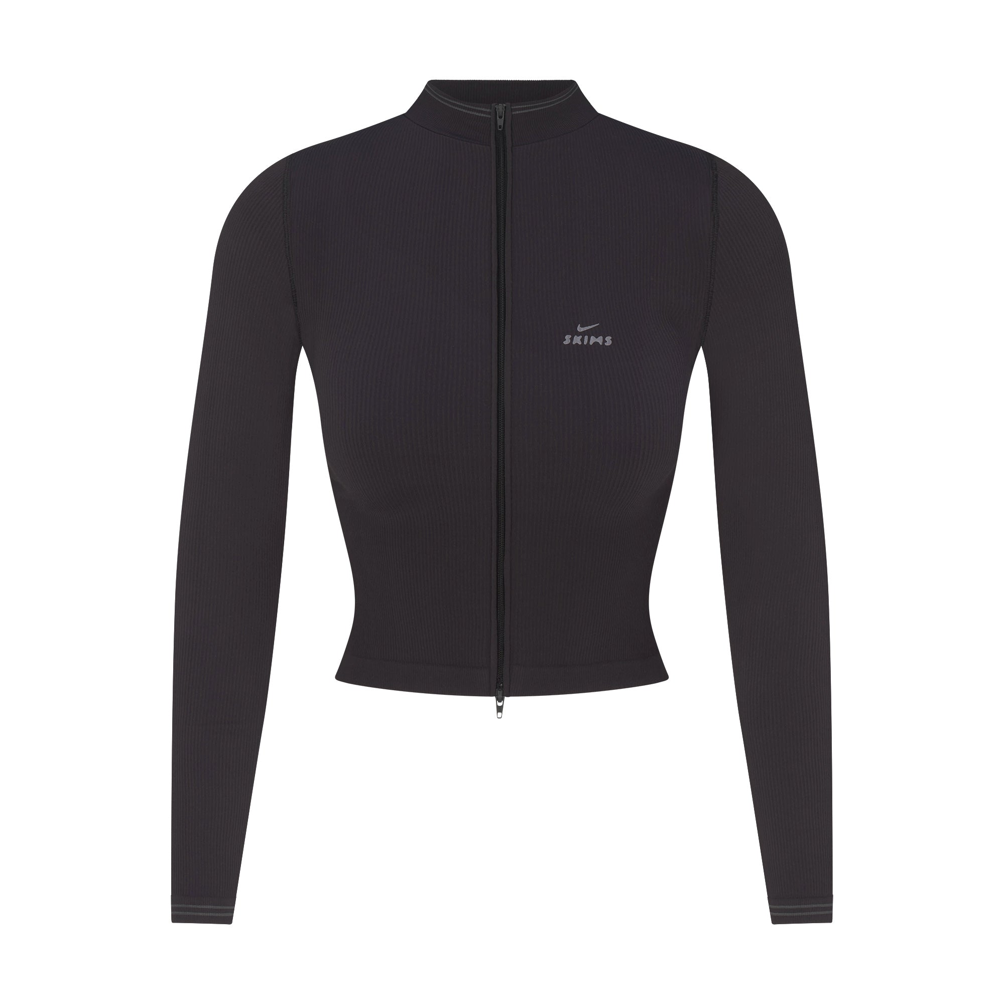 ZIP UP CROP JACKET