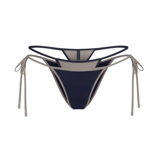 LAYERED TIE SIDE BIKINI BOTTOM