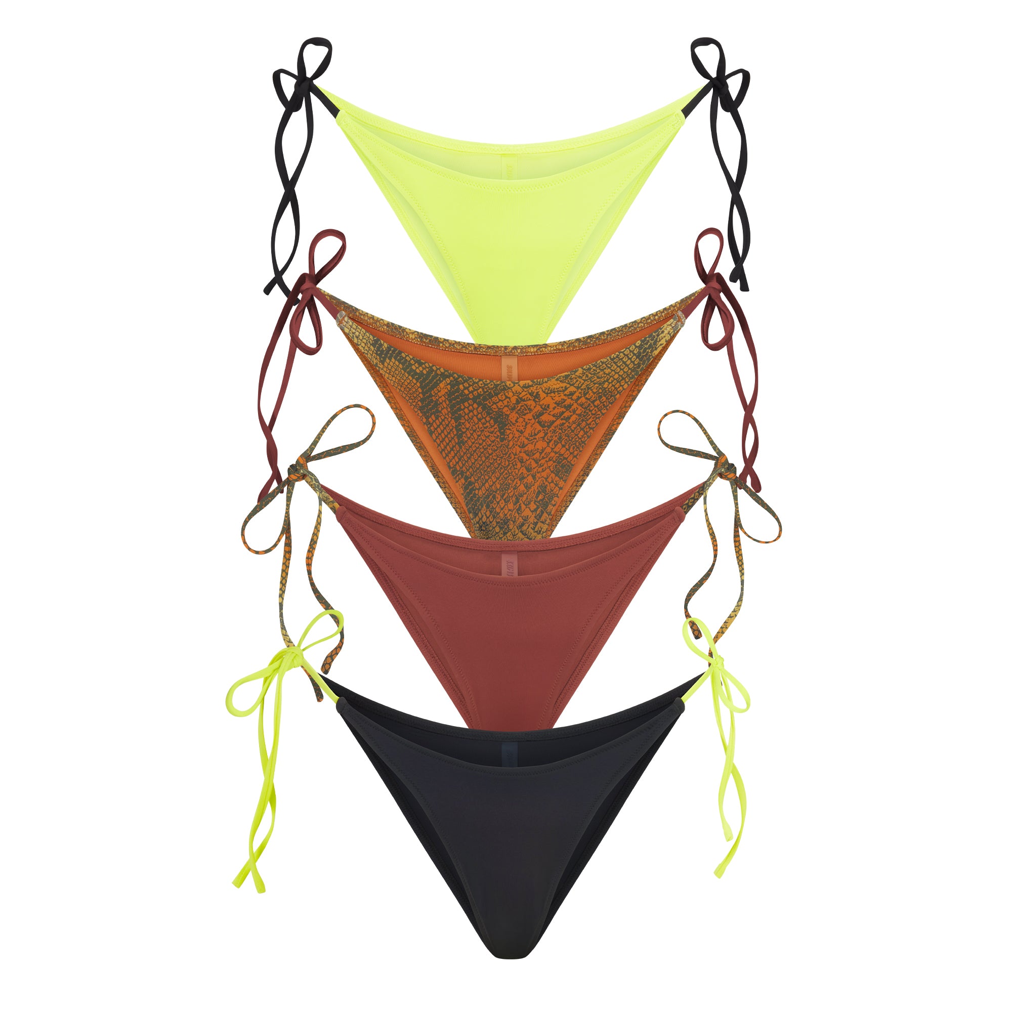 DIPPED TIE BIKINI BOTTOM 4-PACK