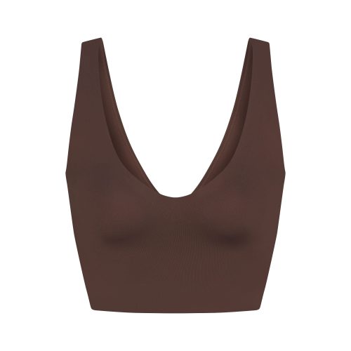 V-NECK BRA TOP