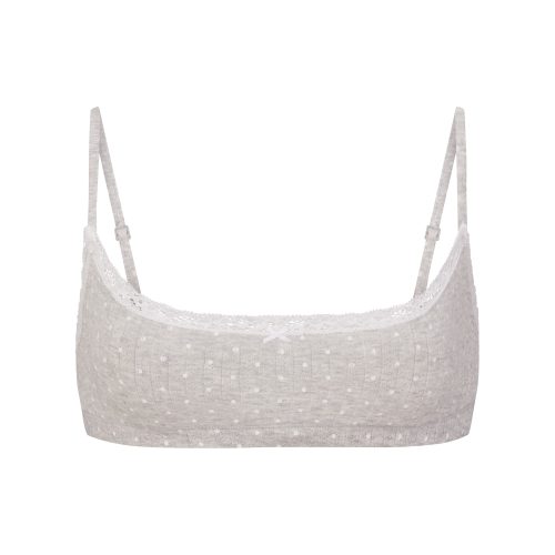 POINTELLE SCOOP BRALETTE