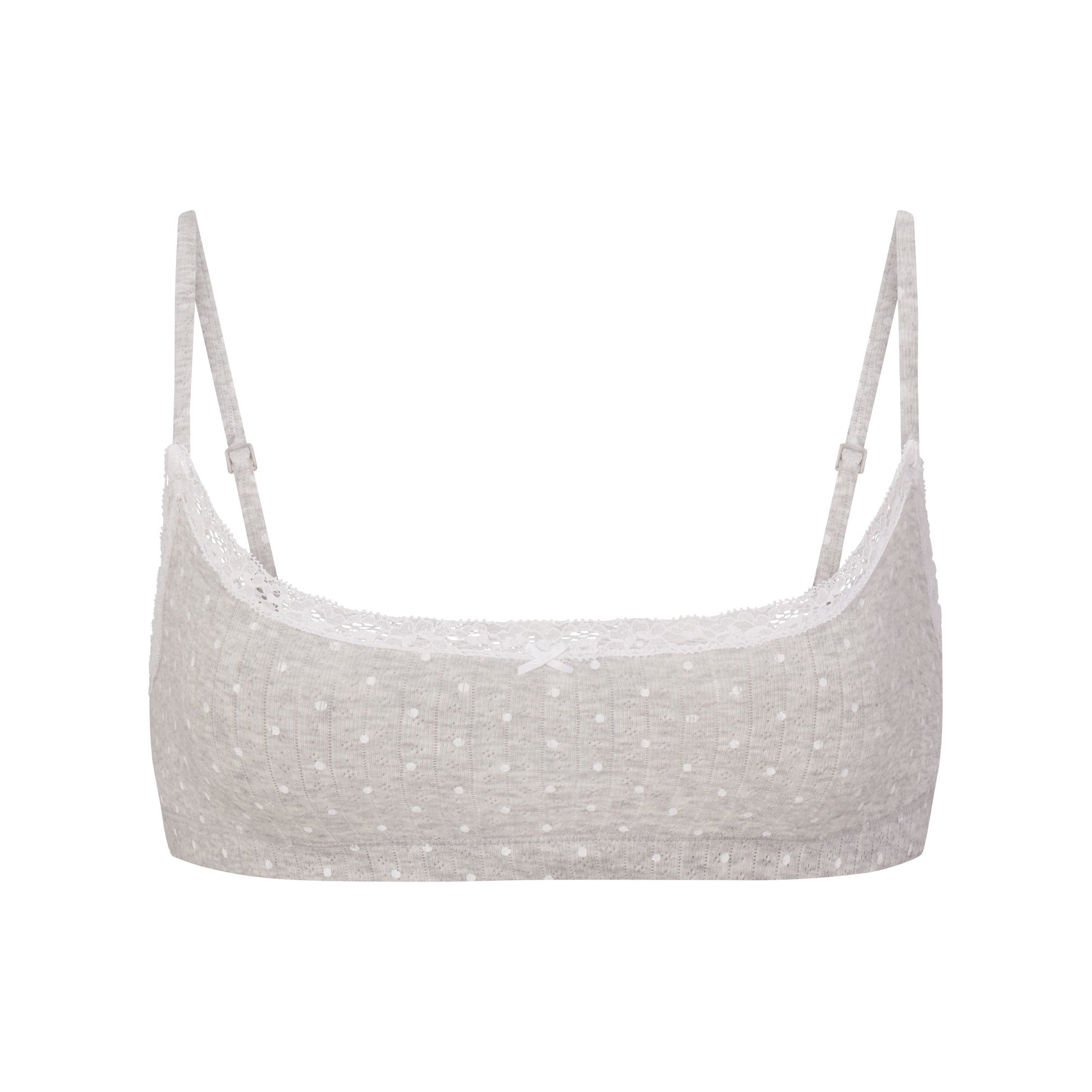 POINTELLE SCOOP BRALETTE