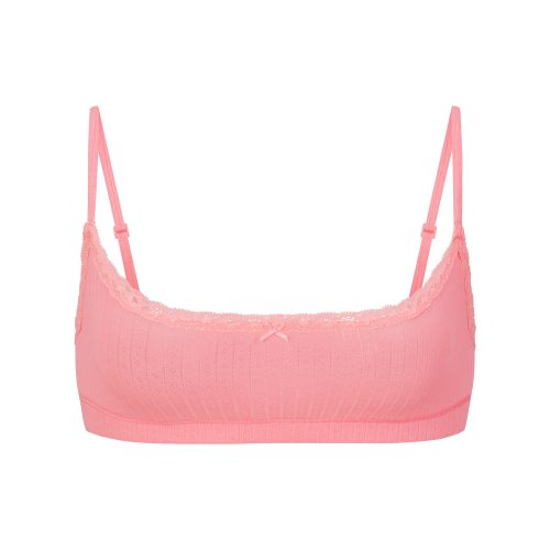 POINTELLE SCOOP BRALETTE