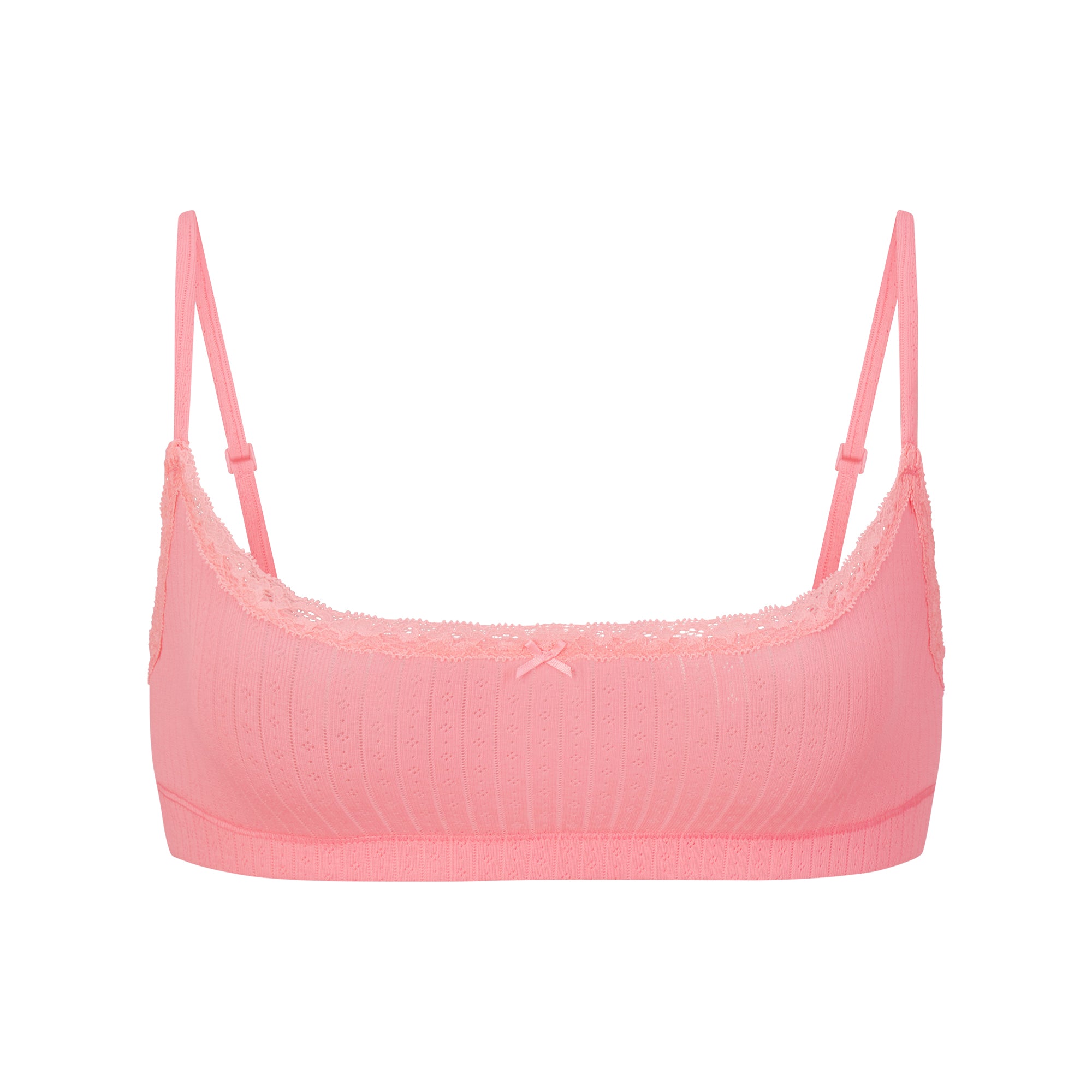 POINTELLE SCOOP BRALETTE