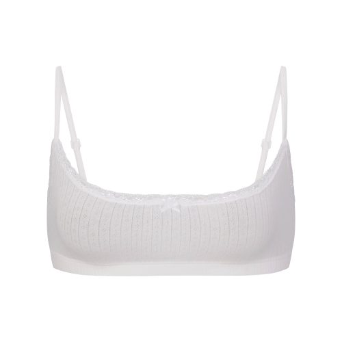 POINTELLE SCOOP BRALETTE