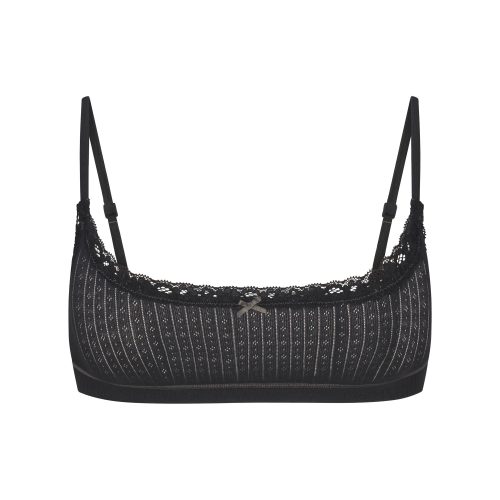 POINTELLE SCOOP BRALETTE