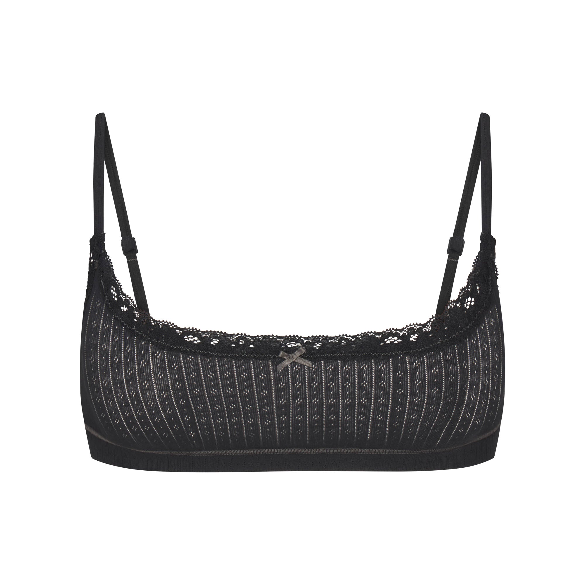 POINTELLE SCOOP BRALETTE