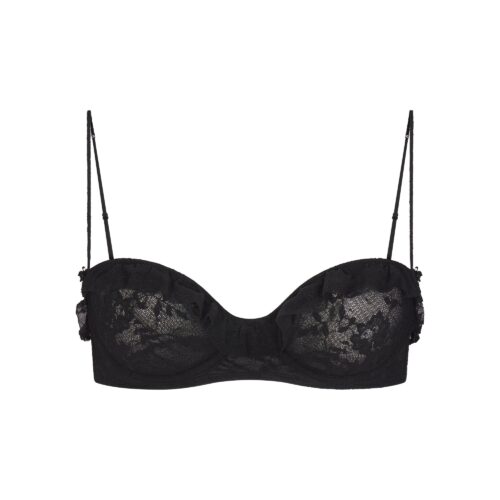 RUFFLE UNLINED BRA