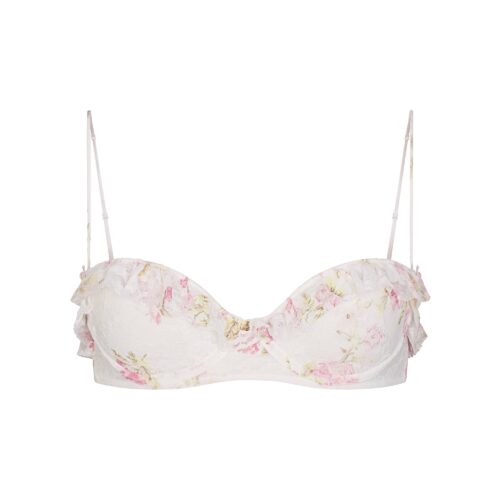 RUFFLE UNLINED BRA