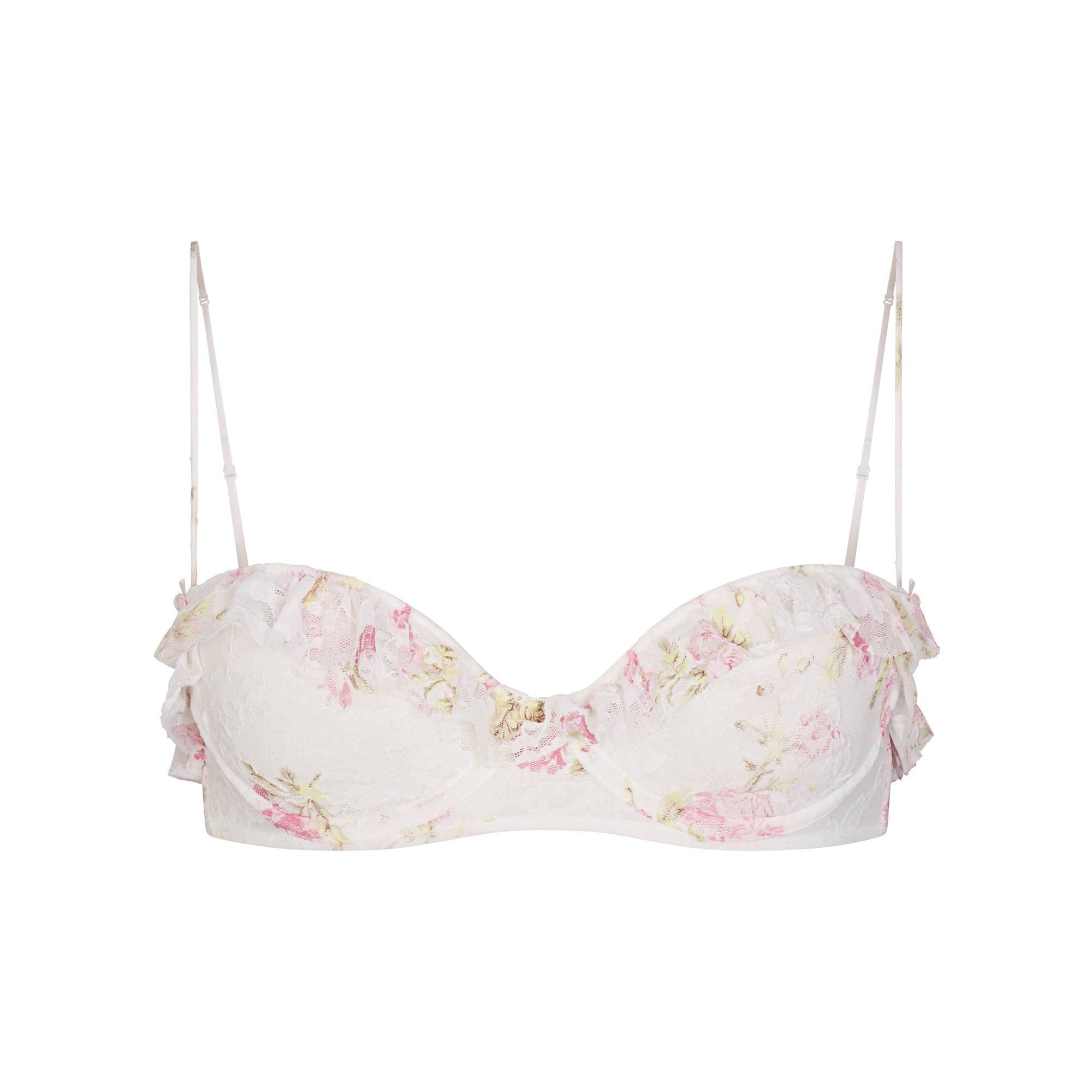 RUFFLE UNLINED BRA