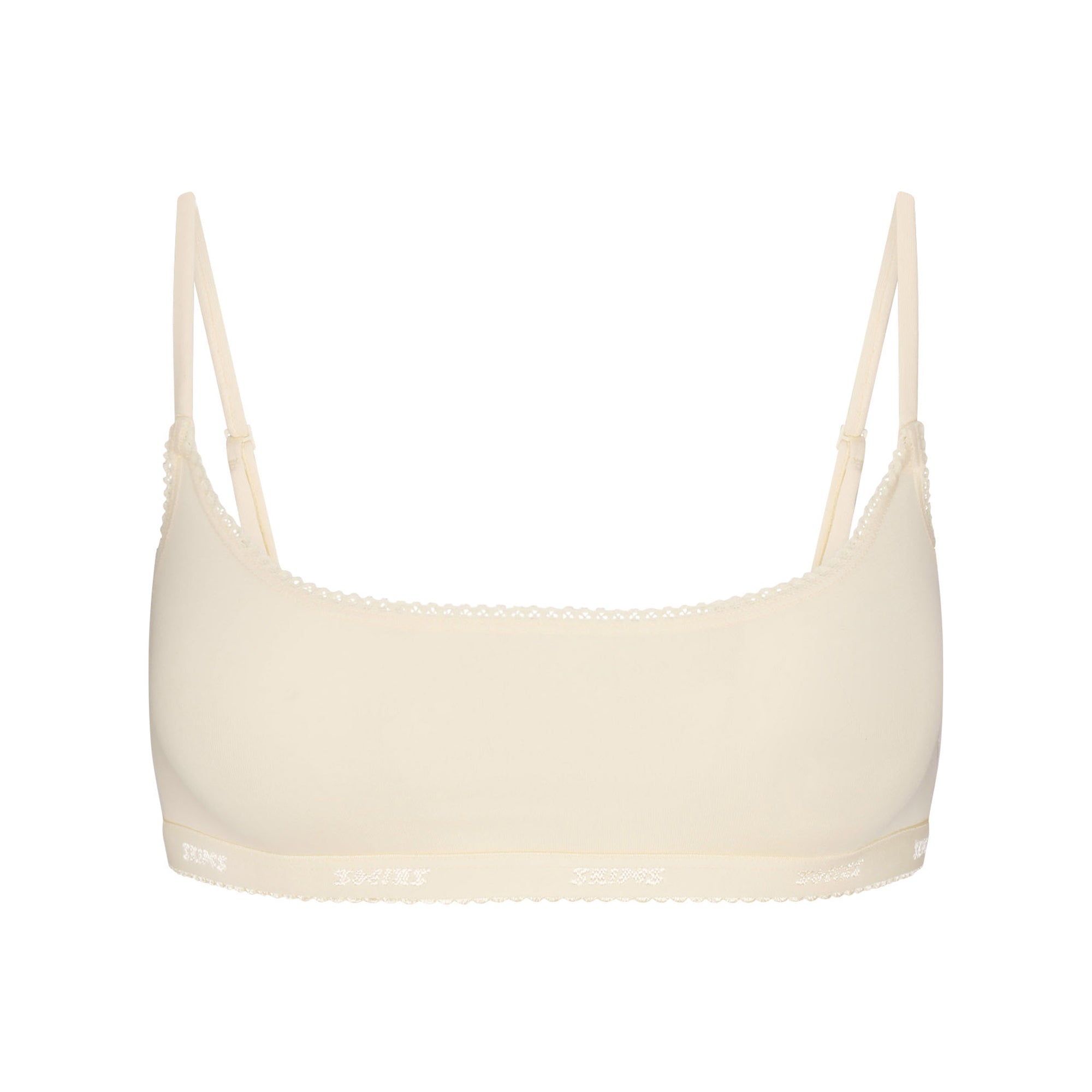 LOGO PICOT SCOOP BRALETTE