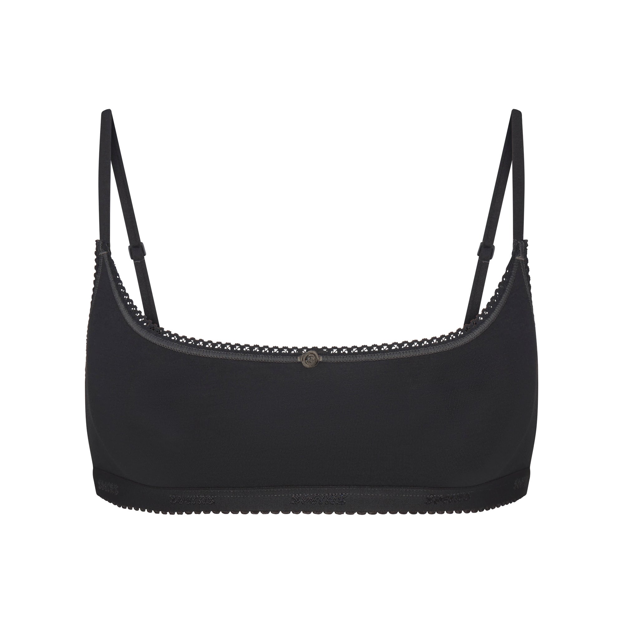 LOGO PICOT SCOOP BRALETTE