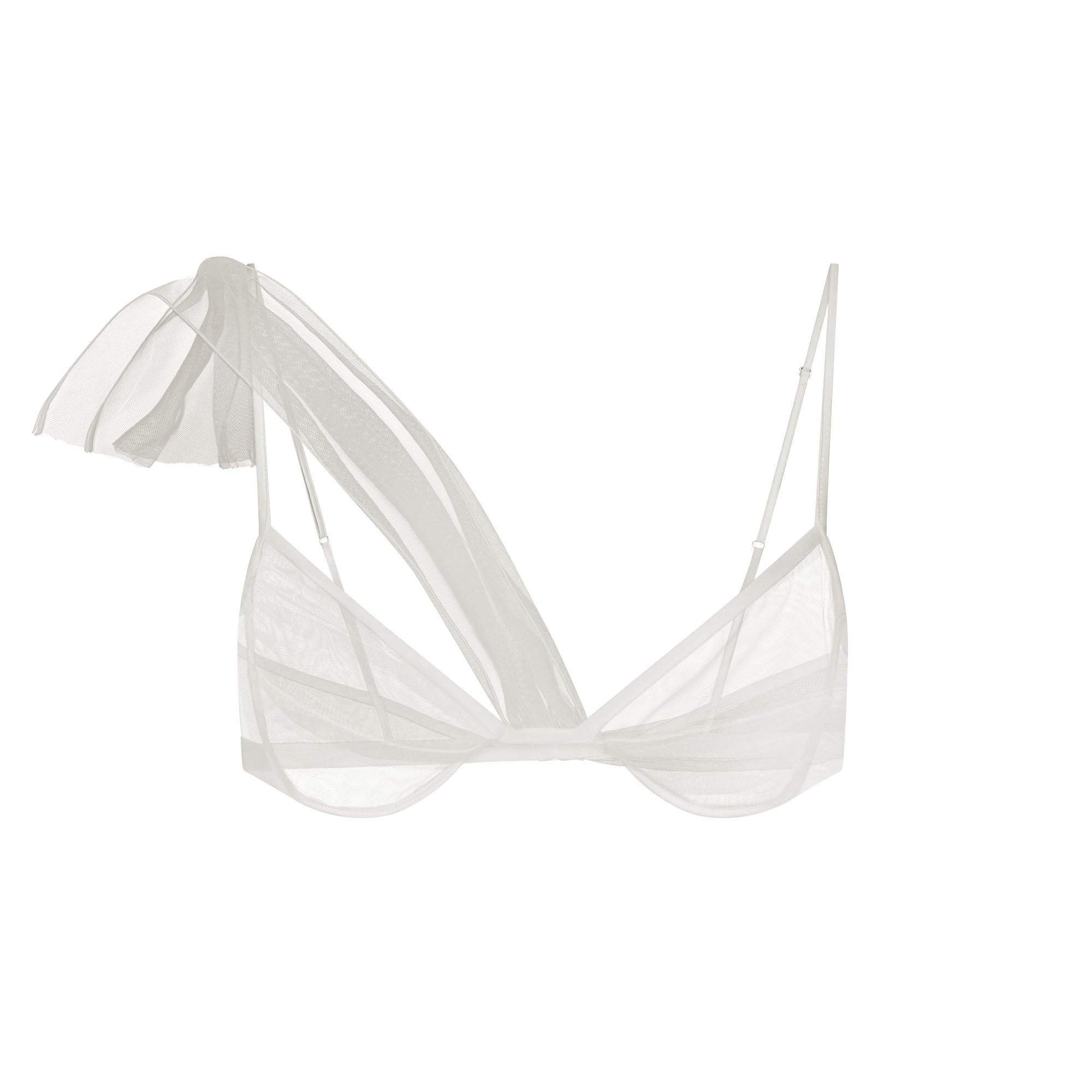 DRAPED BRA
