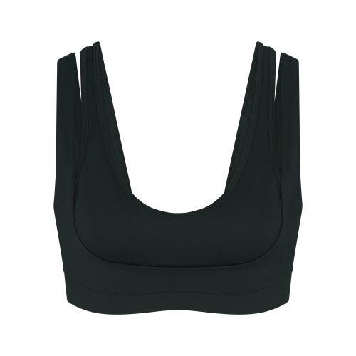 DOUBLE STRAP SCOOP BRA