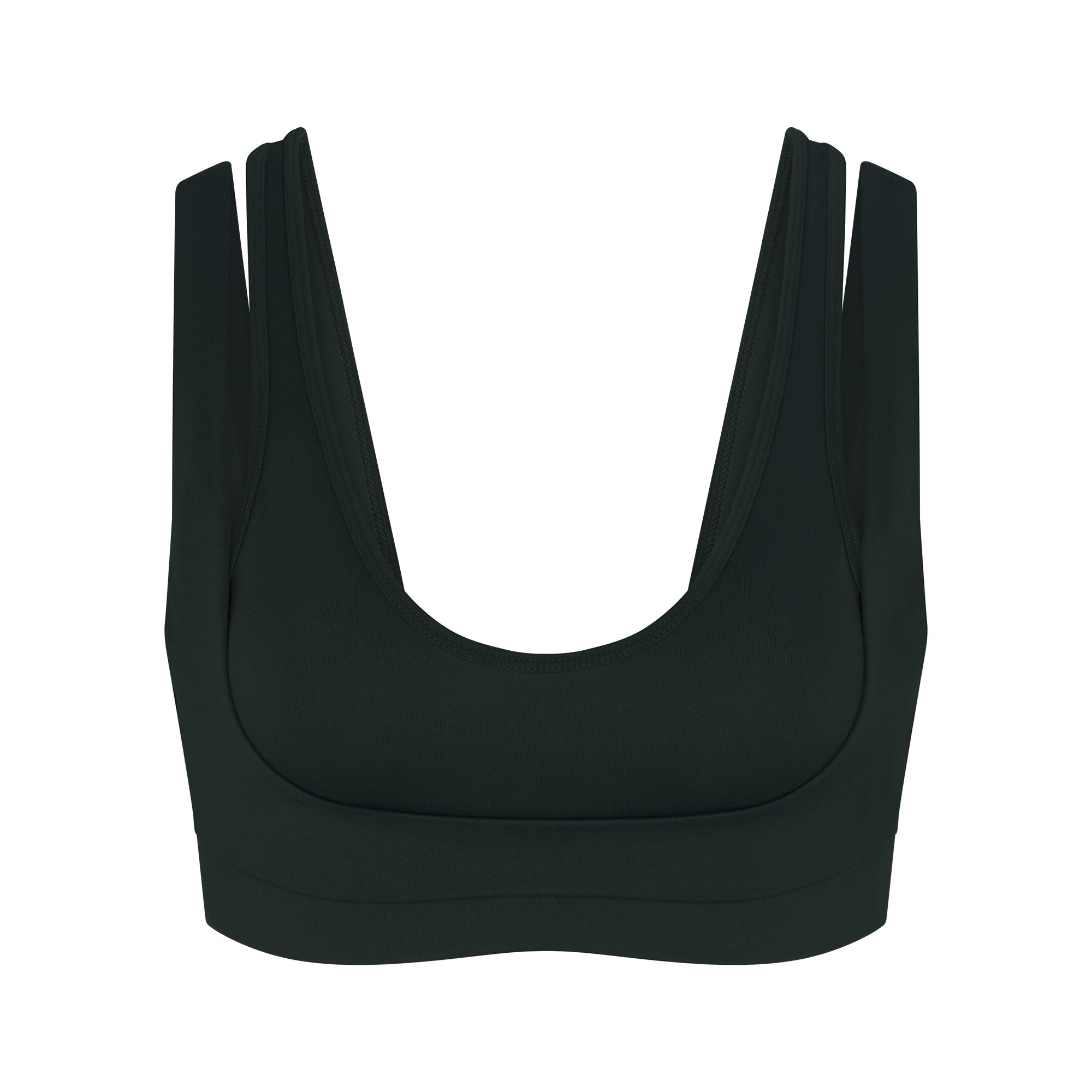 DOUBLE STRAP SCOOP BRA