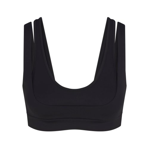 DOUBLE STRAP SCOOP BRA